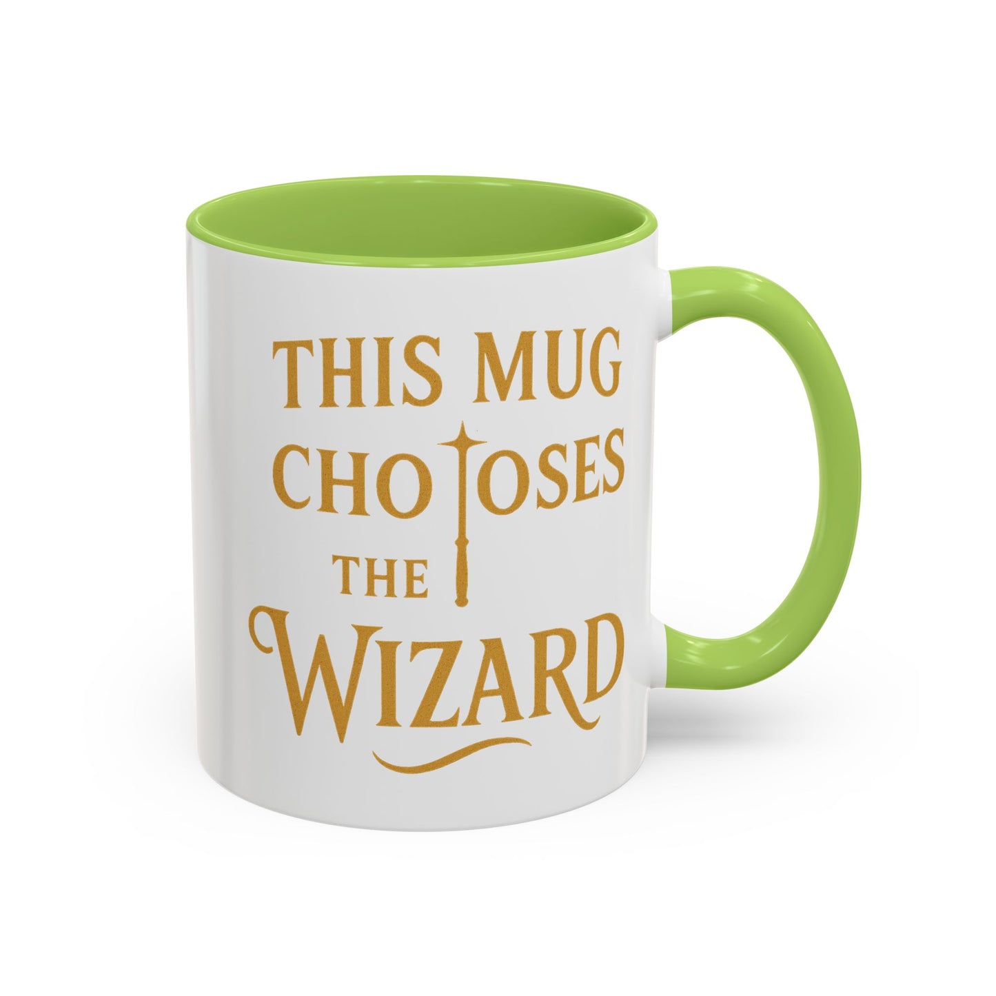 Wizard Choice Coffee Mug - Unique Gift for Wizards, Fun Coffee Lover Cup, Magical Drinkware, Birthday Present, Fantasy Mug