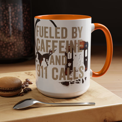 Fueled By Caffeine and 911 Calls – Perfect Gift for EMTs, Nurses, and First Responders