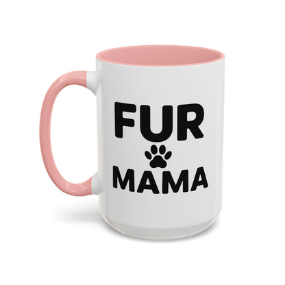 Fur Mama Coffee Mug - Perfect Gift for Dog Lovers, Pet Parents, Animal Enthusiasts, Mother's Day, Birthdays, Coffee Lovers