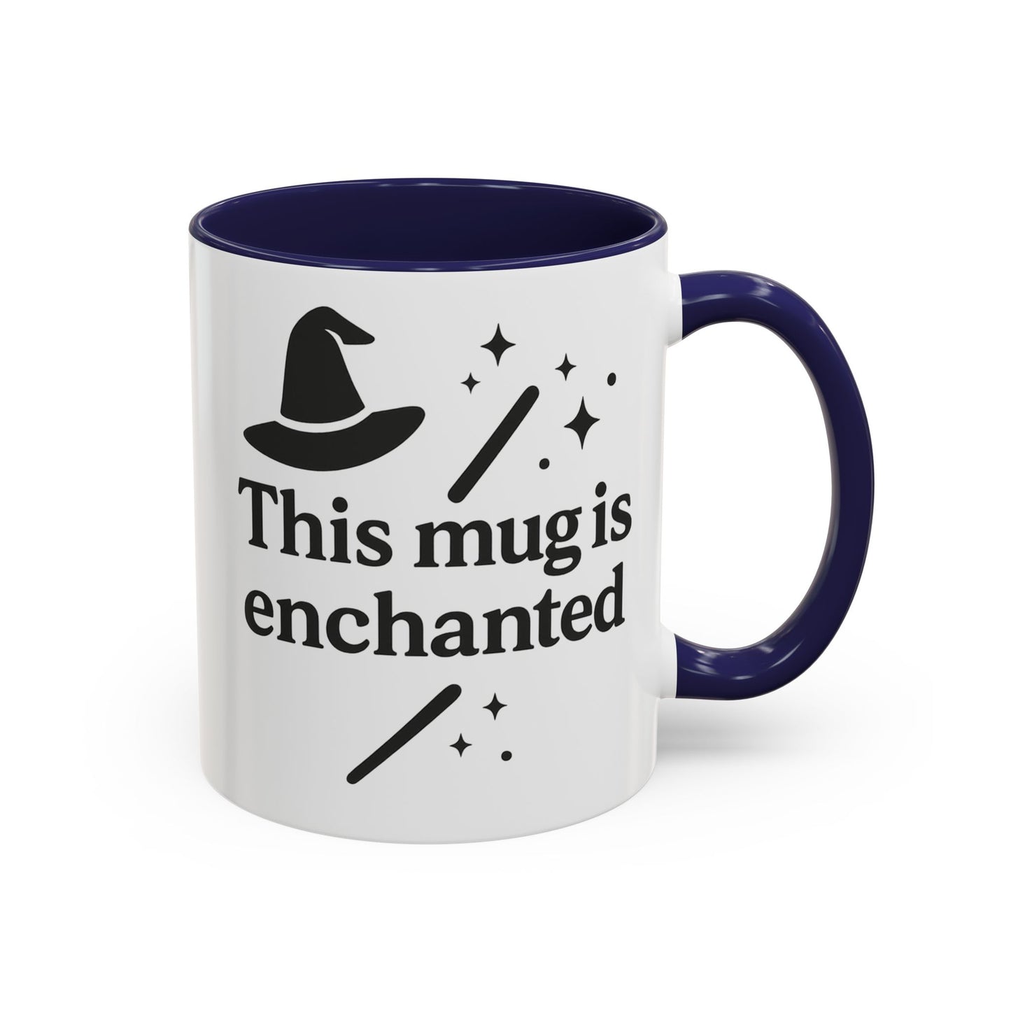 Enchanted Witch Coffee Mug, Magical Mug Gift, Halloween Decor, Witchcraft Mug, Coffee Lover Gift, Enchanted Design