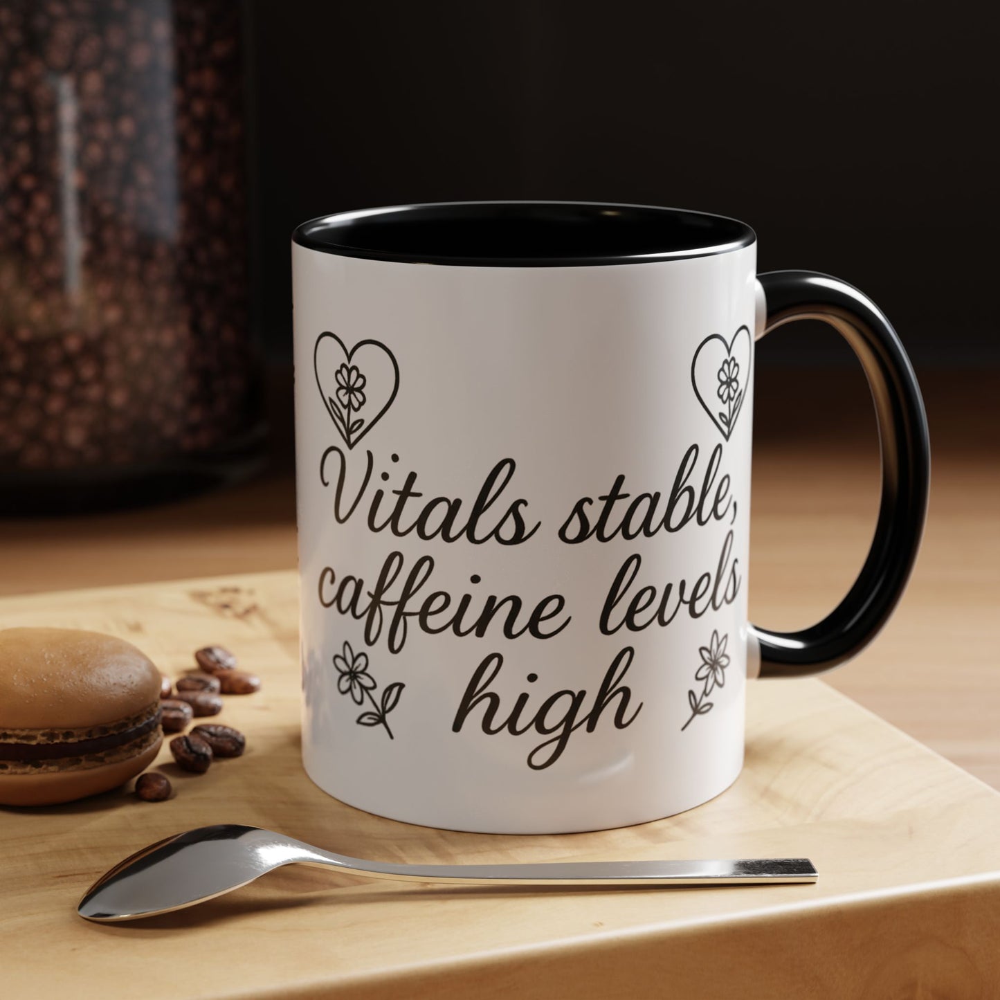 VITALS Stable Caffeine Levels High - Perfect Gift for EMT, Nurse, coffee lover