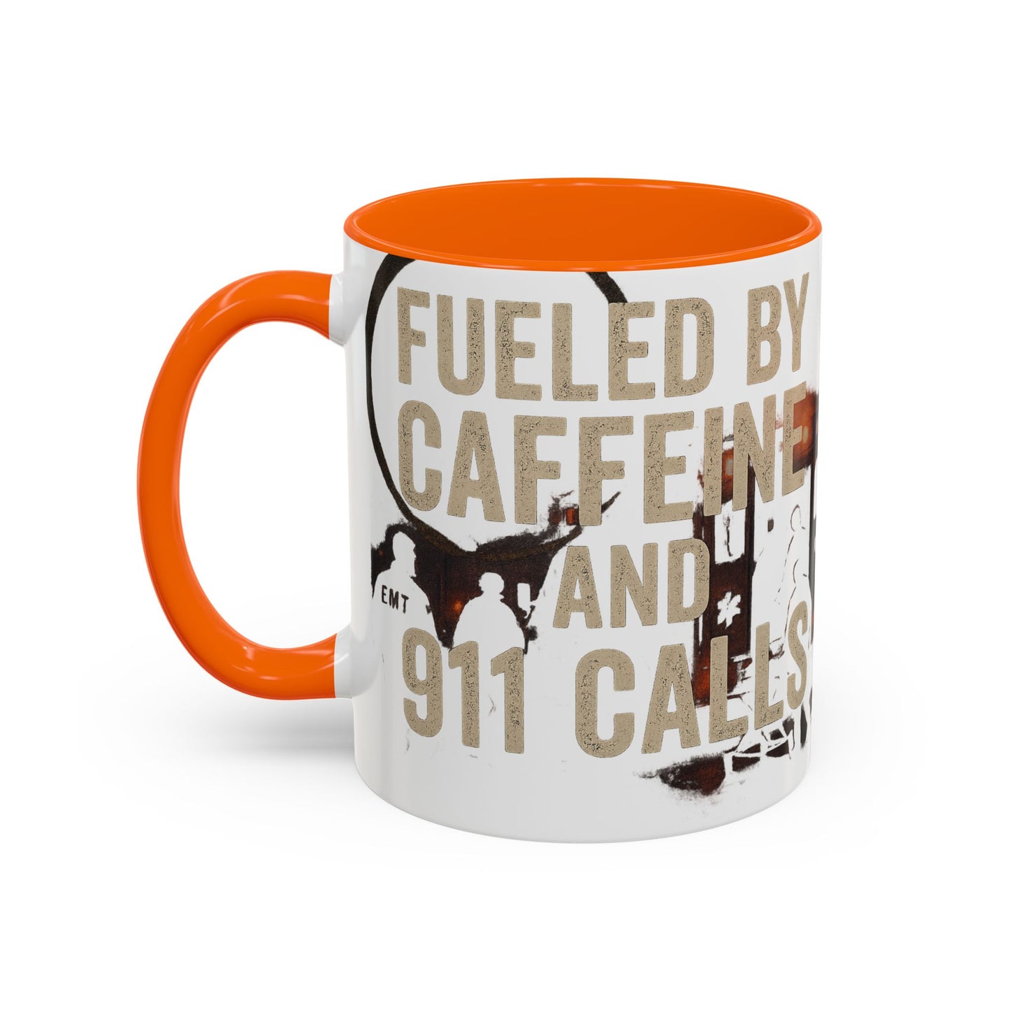 Fueled By Caffeine and 911 Calls – Perfect Gift for EMTs, Nurses, and First Responders