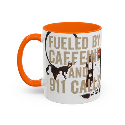 Fueled By Caffeine and 911 Calls – Perfect Gift for EMTs, Nurses, and First Responders