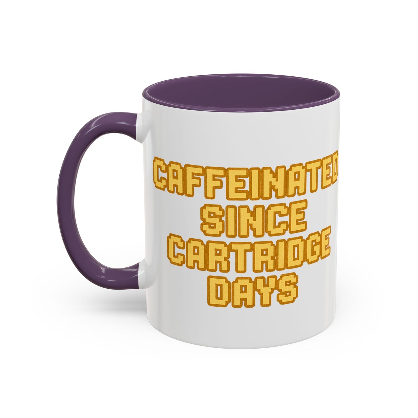 Caffeinated Nostalgia Coffee Mug, Retro Gamer Mug, Gift for Gamers, Fun Coffee Cup, Unique Kitchenware, Video Game Enthusiast
