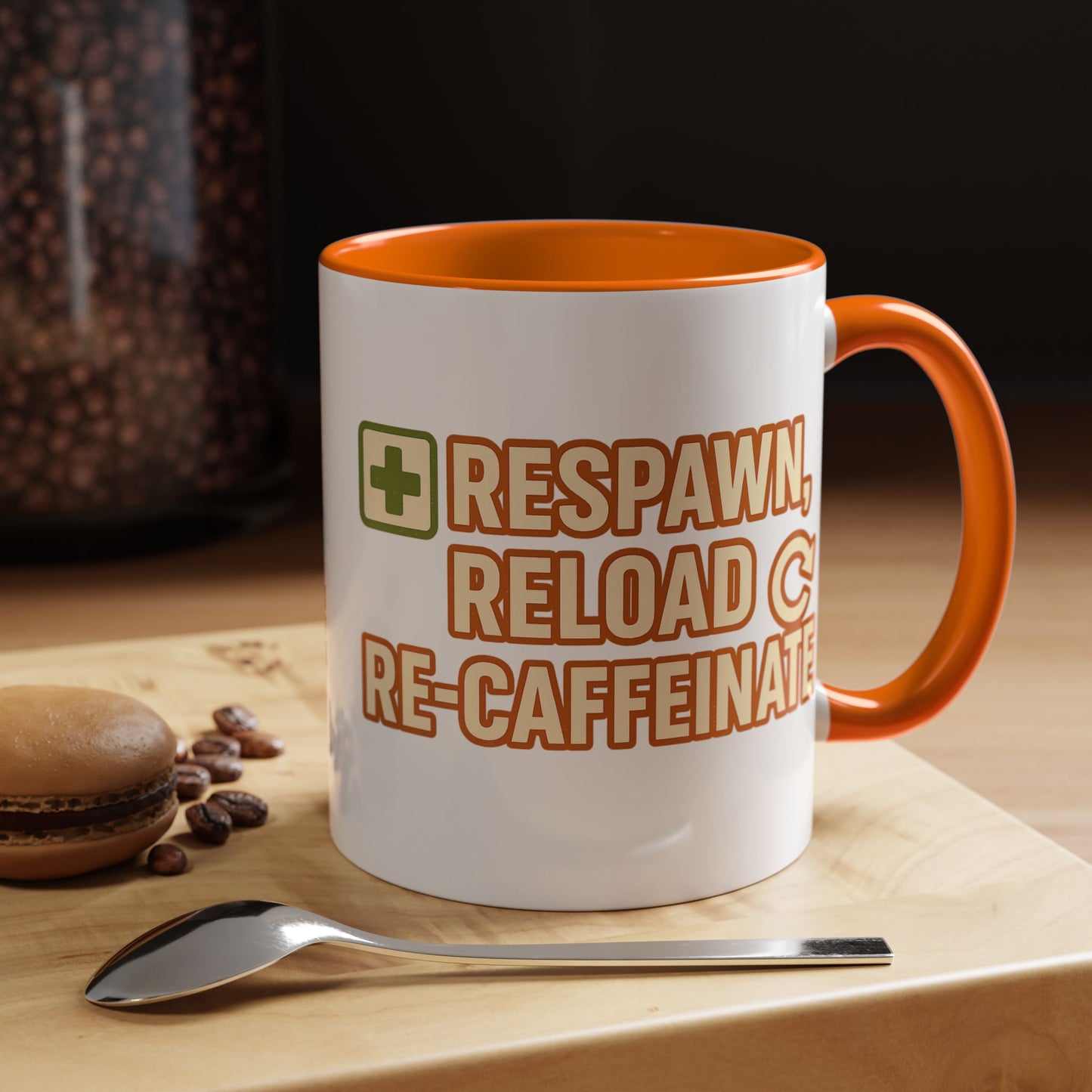 Respawn, Reload, Re-Caffeinate, Perfect Gift for Gamers, Fun Office Cup, Video Game Lover Mug, Birthday Present, [...]