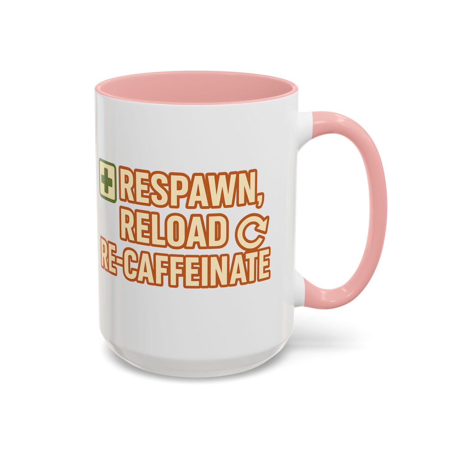 Respawn, Reload, Re-Caffeinate, Perfect Gift for Gamers, Fun Office Cup, Video Game Lover Mug, Birthday Present, [...]
