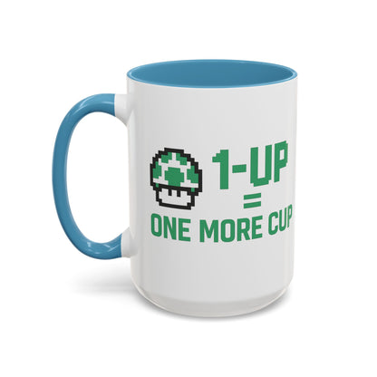Retro Gaming Coffee Mug, 1-Up Mushroom Cup, Perfect Gift for Gamers, Funny Office Mug, Video Game Lover, Unique Birthday Present