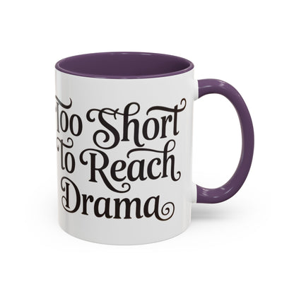 Drama-Free Accent Coffee Mug, Funny Gift, Coffee Lover Mug, Unique Office Mug, Relaxation Mug