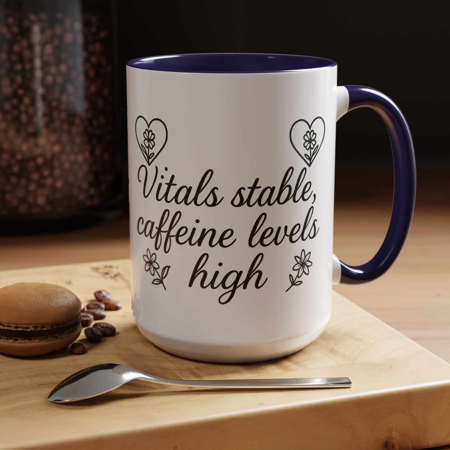 VITALS Stable Caffeine Levels High - Perfect Gift for EMT, Nurse, coffee lover