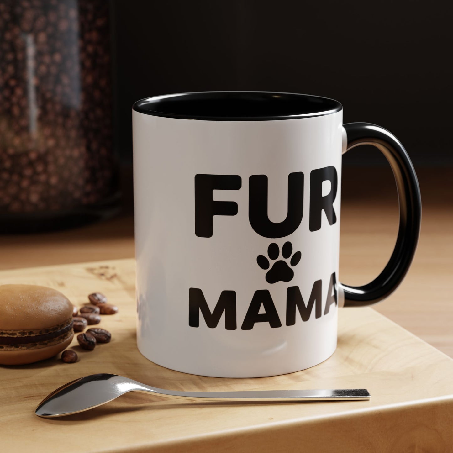 Fur Mama Coffee Mug - Perfect Gift for Dog Lovers, Pet Parents, Animal Enthusiasts, Mother's Day, Birthdays, Coffee Lovers