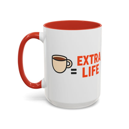 Coffee Extra Life Design, Unique Kitchen Decor, Birthday or Holiday Gift