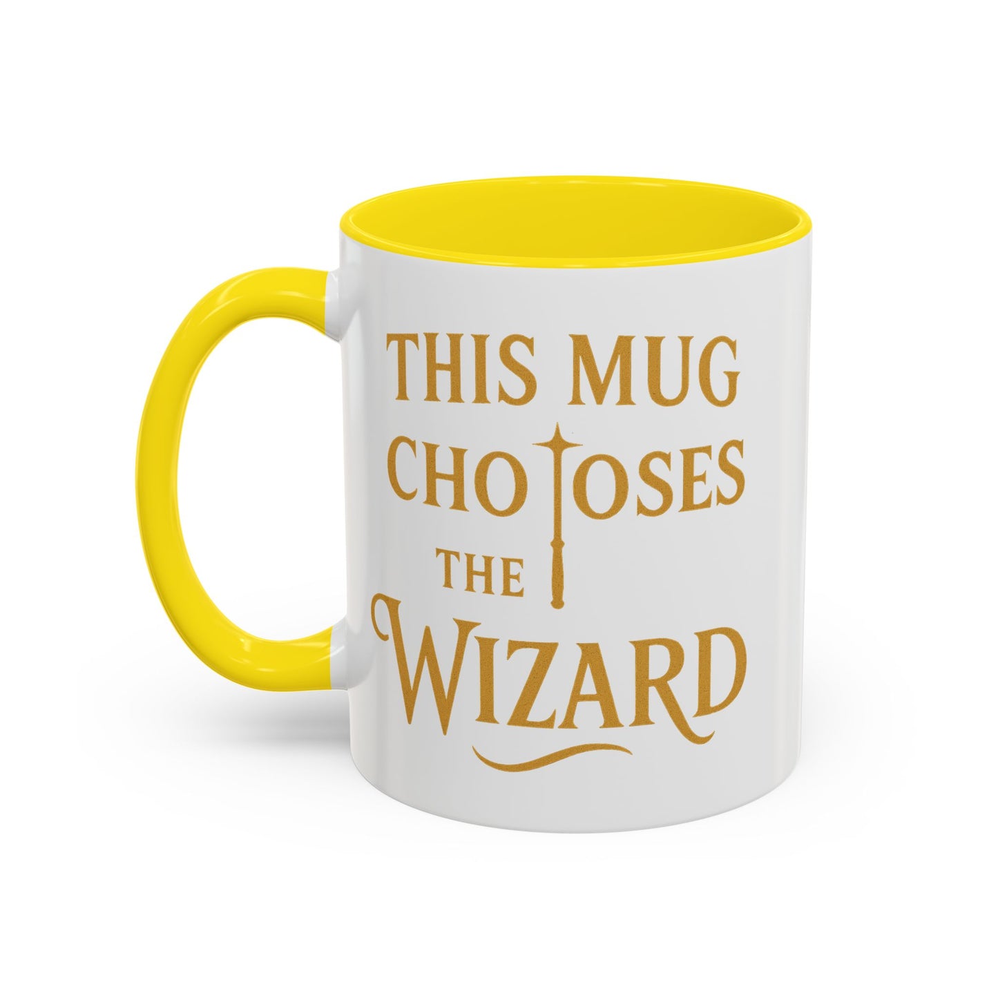 Wizard Choice Coffee Mug - Unique Gift for Wizards, Fun Coffee Lover Cup, Magical Drinkware, Birthday Present, Fantasy Mug