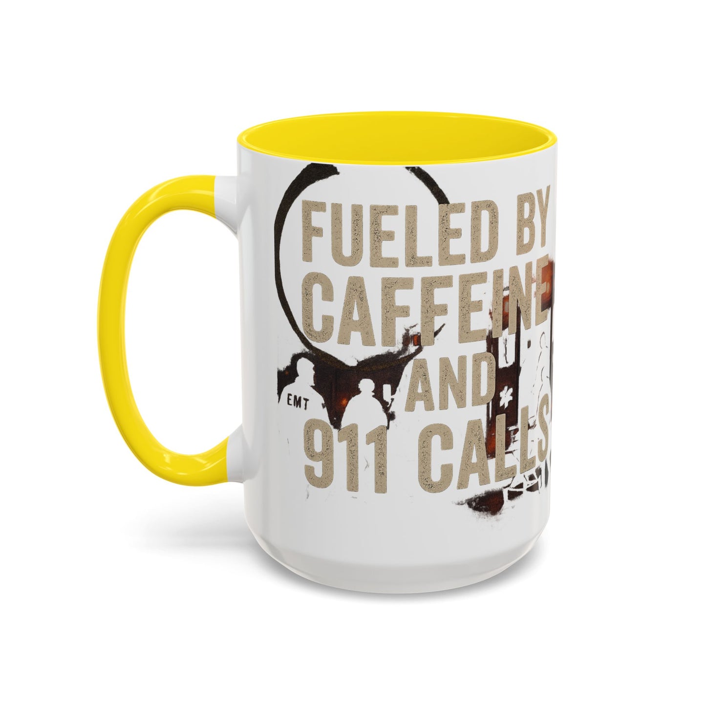 Fueled By Caffeine and 911 Calls – Perfect Gift for EMTs, Nurses, and First Responders