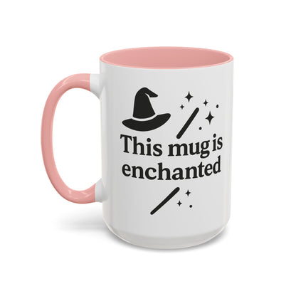 Enchanted Witch Coffee Mug, Magical Mug Gift, Halloween Decor, Witchcraft Mug, Coffee Lover Gift, Enchanted Design