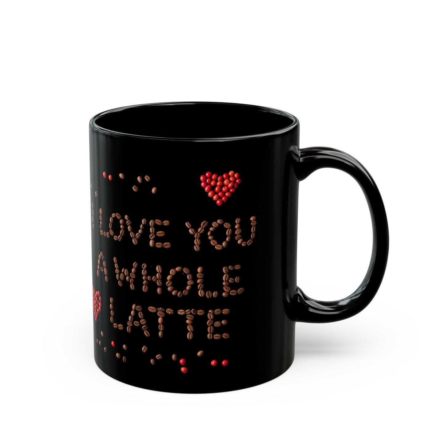 I Love You A Whole Latte, Cute Gift for Coffee Lovers, Valentine's Day, Anniversary, Birthday