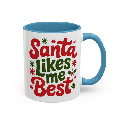 Holiday Santa Coffee Mug, Christmas Mug, Festive Drinkware, Gift for Santa Lovers, Coffee Lover's Cup