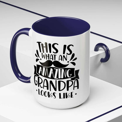 This Is What An Amazing Grandpa Looks Like Mug 11oz/15oz - Mug World