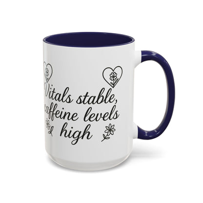 VITALS Stable Caffeine Levels High - Perfect Gift for EMT, Nurse, coffee lover