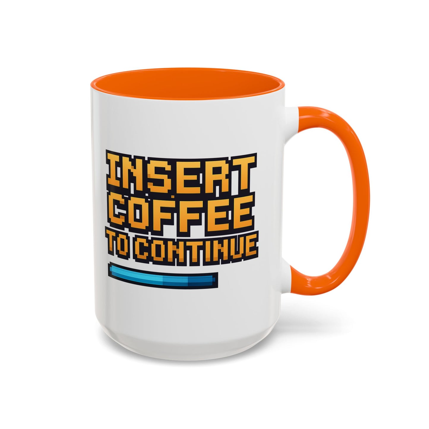 Insert Coffee to Continue, Gift for Tech Lovers, Office Desk Decor, Video Game Mug