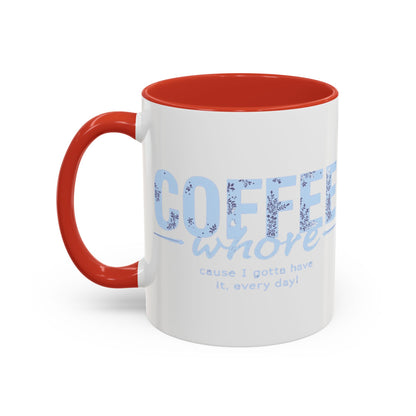 Coffee Whore Humorous Coffee Mug - Perfect Gift for Coffee Lovers