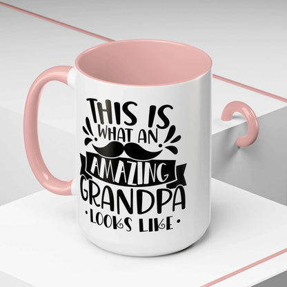 This Is What An Amazing Grandpa Looks Like Mug 11oz/15oz - Mug World