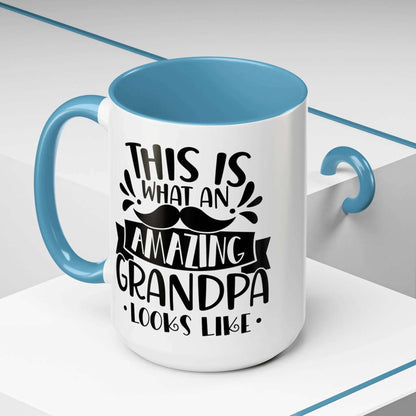 This Is What An Amazing Grandpa Looks Like Mug 11oz/15oz - Mug World