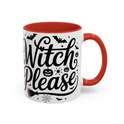 Witch Please Coffee Mug, Halloween Gift, Spooky Decor, Witchcraft Mug, Fall Home Decor, Cute Halloween Present