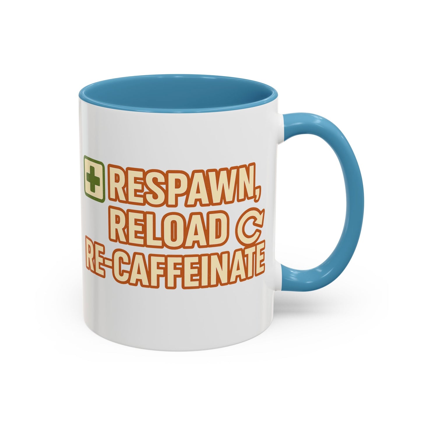 Respawn, Reload, Re-Caffeinate, Perfect Gift for Gamers, Fun Office Cup, Video Game Lover Mug, Birthday Present, [...]