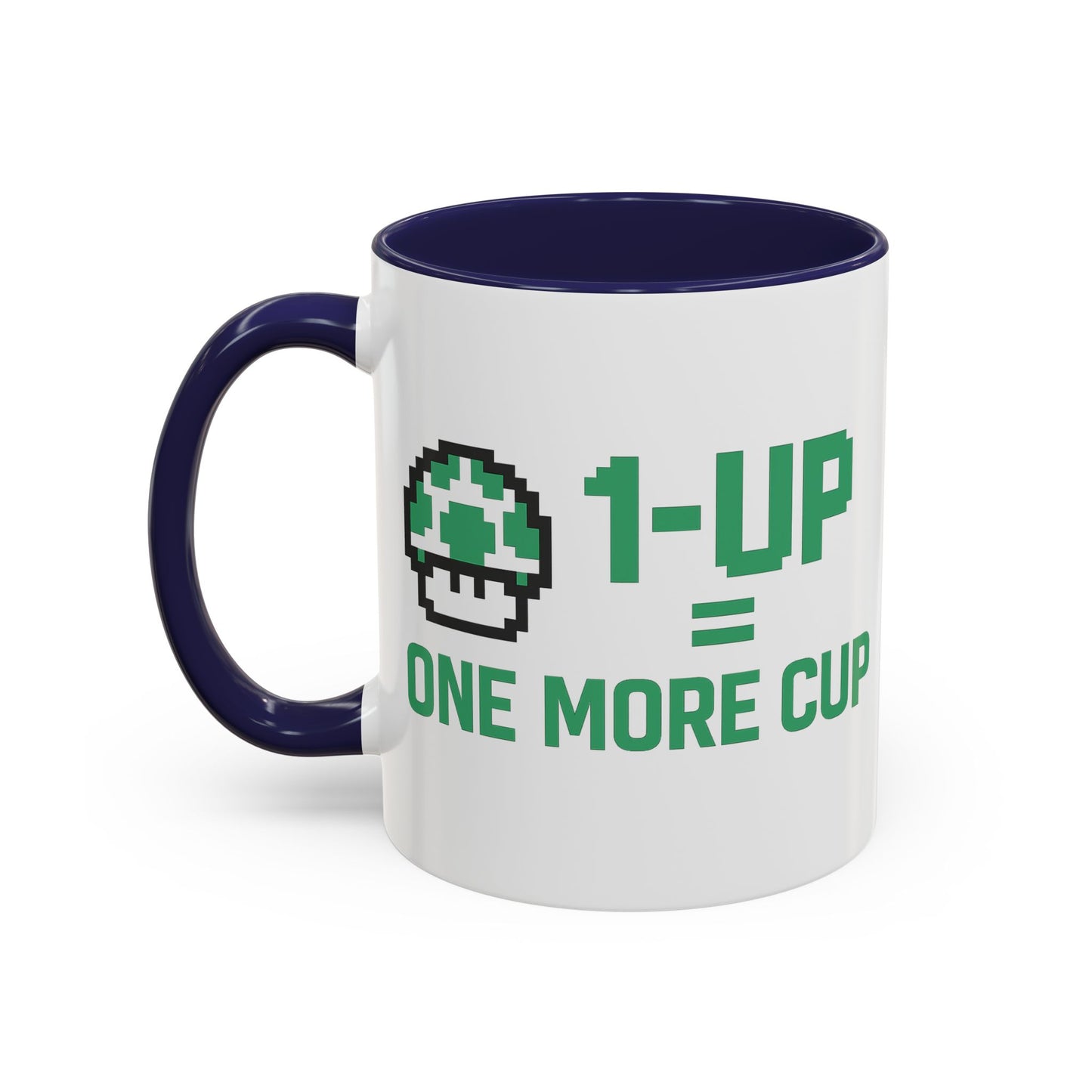 Retro Gaming Coffee Mug, 1-Up Mushroom Cup, Perfect Gift for Gamers, Funny Office Mug, Video Game Lover, Unique Birthday Present