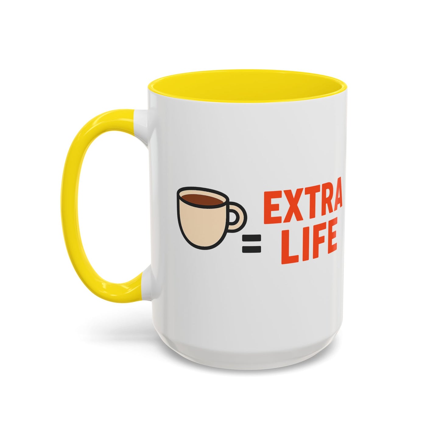 Coffee Extra Life Design, Unique Kitchen Decor, Birthday or Holiday Gift