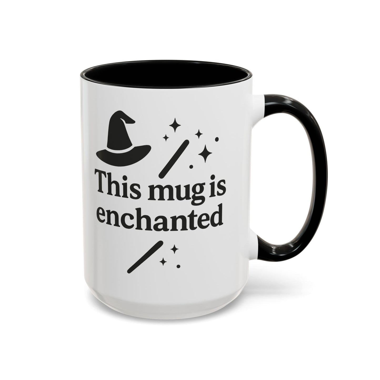 Enchanted Witch Coffee Mug, Magical Mug Gift, Halloween Decor, Witchcraft Mug, Coffee Lover Gift, Enchanted Design