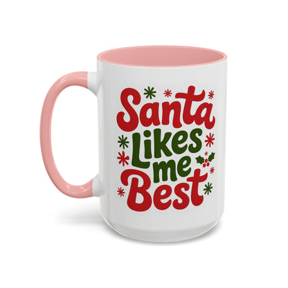 Holiday Santa Coffee Mug, Christmas Mug, Festive Drinkware, Gift for Santa Lovers, Coffee Lover's Cup