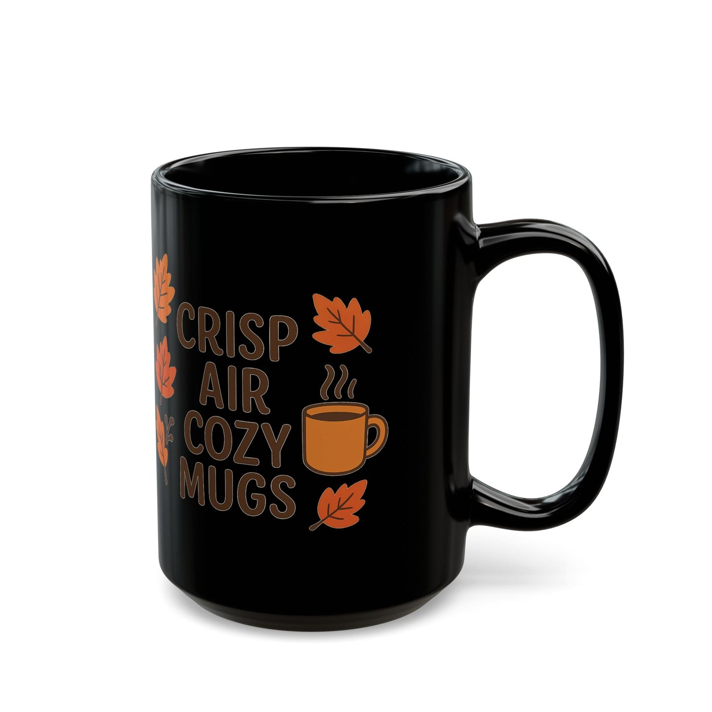 Crisp Air Cozy Mug - Perfect for Hot Drinks, Autumn Gift, Coffee Lover, Seasonal Decor, Thanksgiving