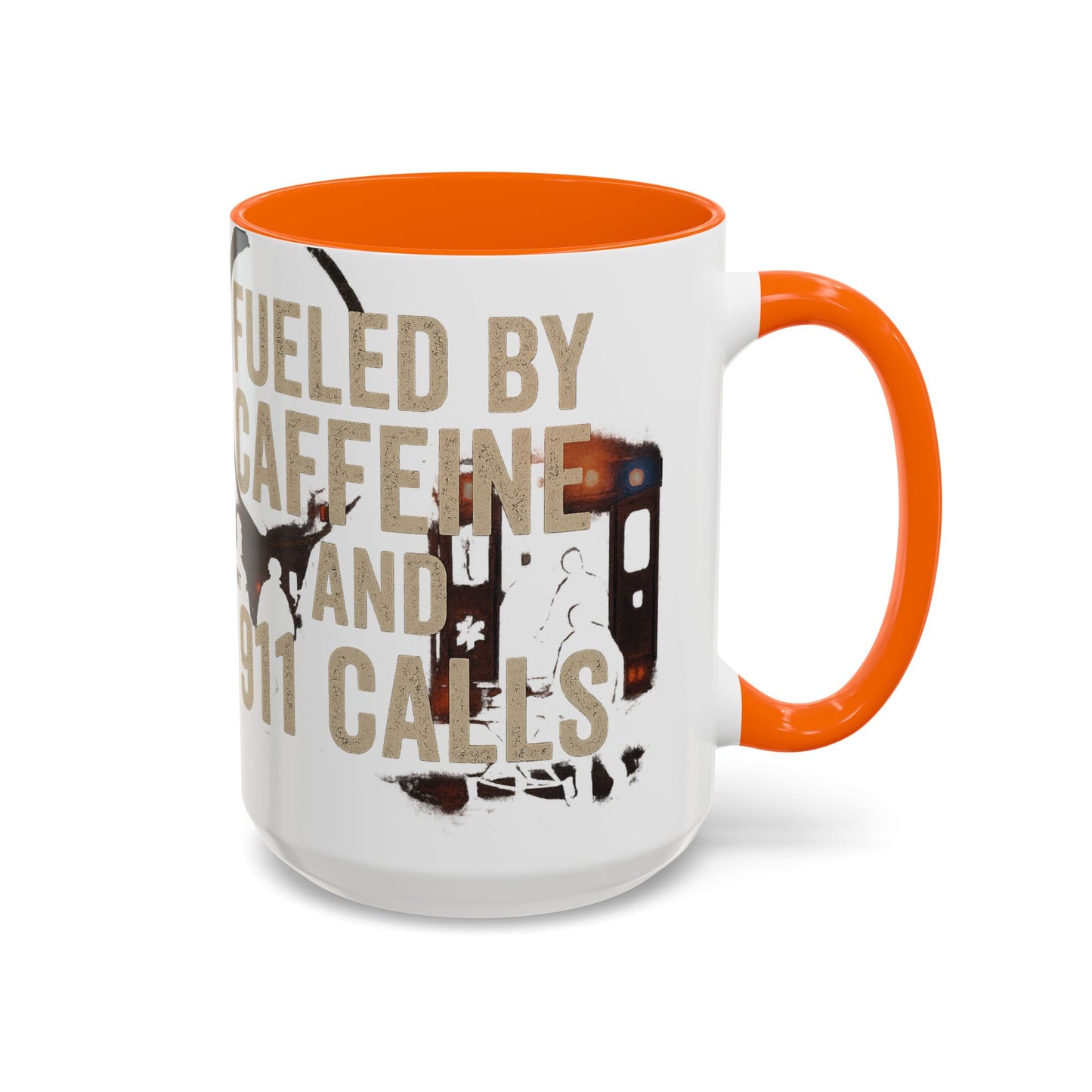Fueled By Caffeine and 911 Calls – Perfect Gift for EMTs, Nurses, and First Responders