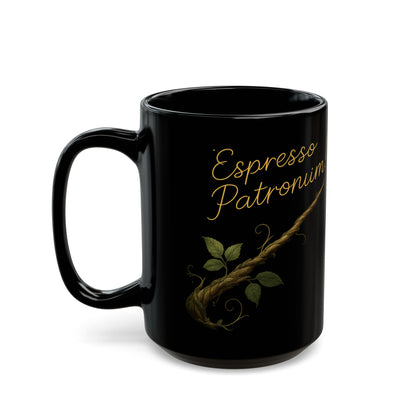Espresso Patronum Wizard Coffee Mug, Magical Gift for Coffee Lovers, Black Ceramic Mug for Halloween, Birthday, Witchcraft Decoration, [...]