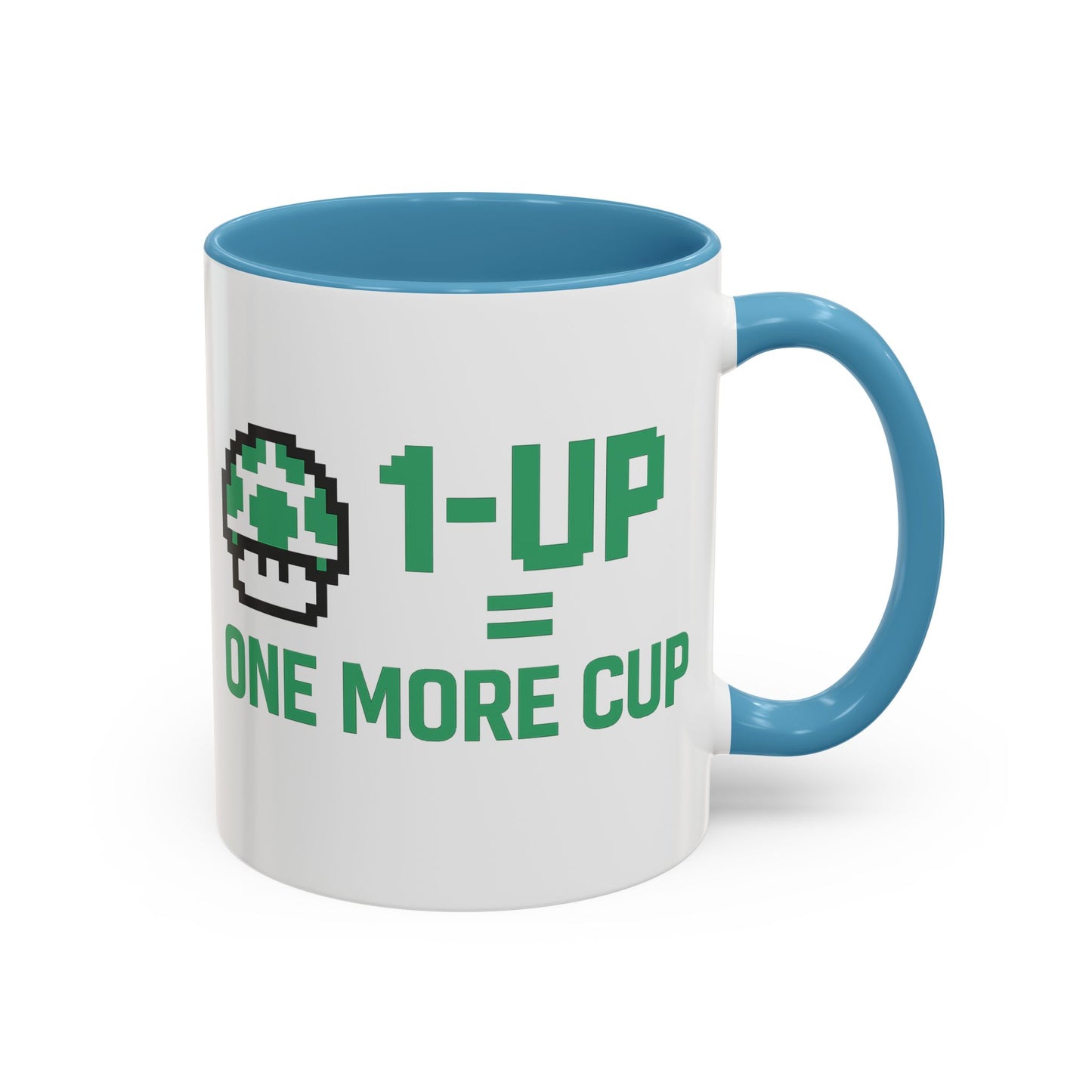 Retro Gaming Coffee Mug, 1-Up Mushroom Cup, Perfect Gift for Gamers, Funny Office Mug, Video Game Lover, Unique Birthday Present
