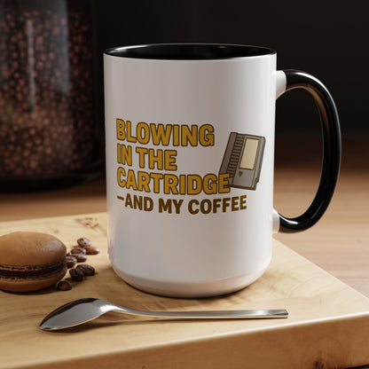 Retro Gamer Coffee Mug - Perfect for Gaming Fans, Gifts for Gamers, Vintage Style Mug, Fun Coffee Cup, Gaming Collection