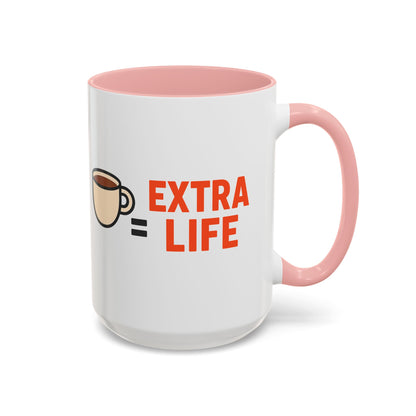 Coffee Extra Life Design, Unique Kitchen Decor, Birthday or Holiday Gift