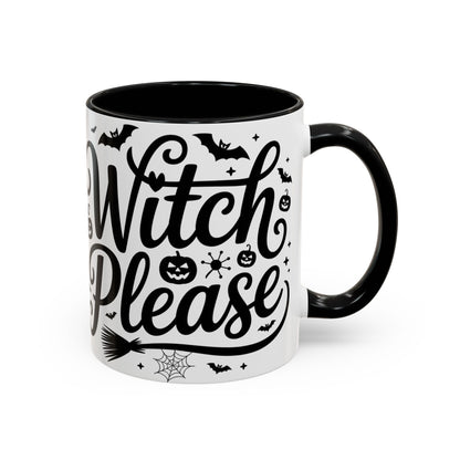 Witch Please Coffee Mug, Halloween Gift, Spooky Decor, Witchcraft Mug, Fall Home Decor, Cute Halloween Present