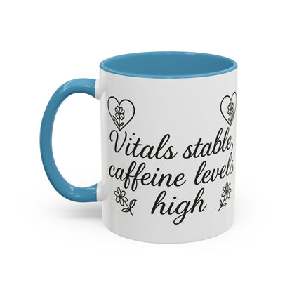 VITALS Stable Caffeine Levels High - Perfect Gift for EMT, Nurse, coffee lover