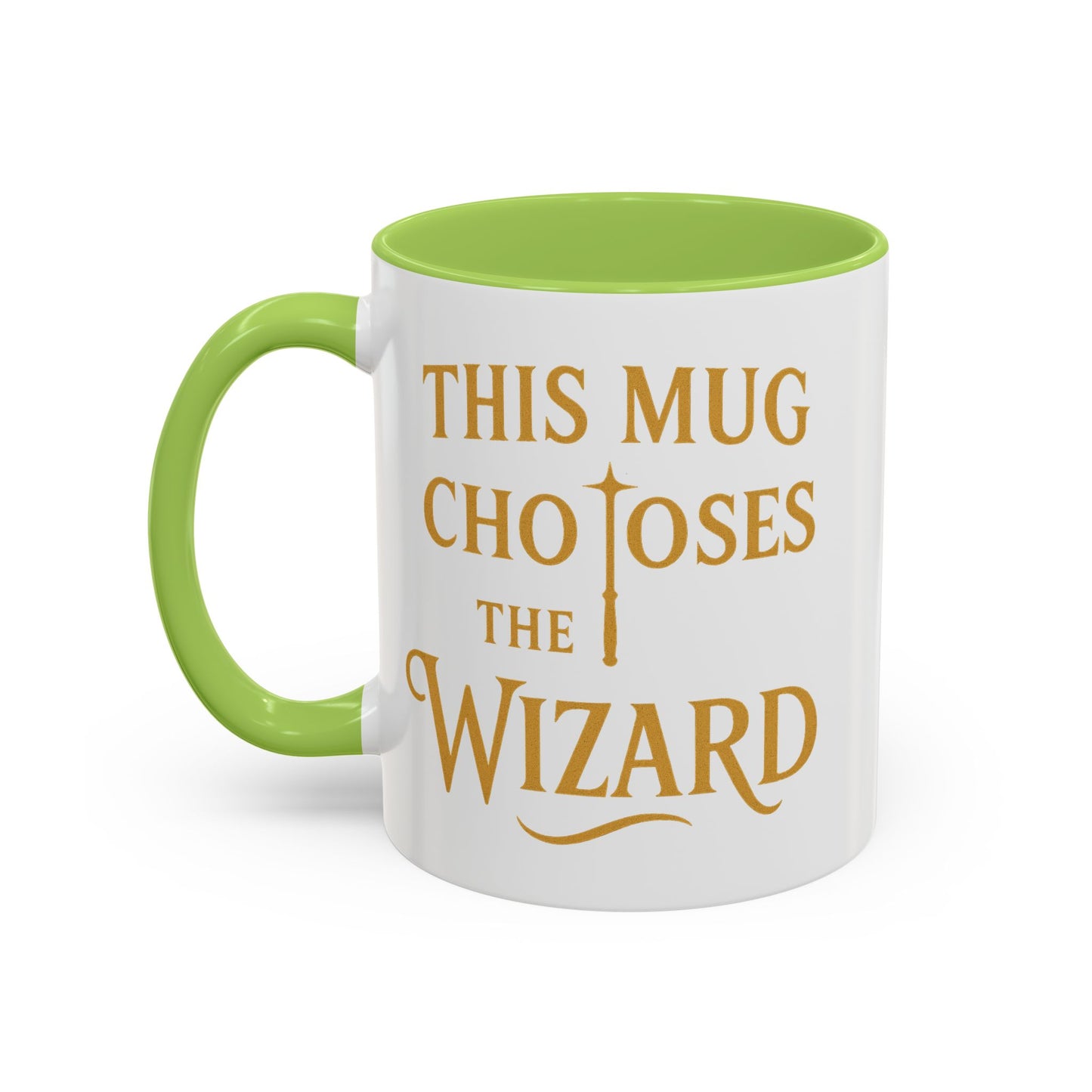 Wizard Choice Coffee Mug - Unique Gift for Wizards, Fun Coffee Lover Cup, Magical Drinkware, Birthday Present, Fantasy Mug