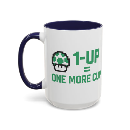 Retro Gaming Coffee Mug, 1-Up Mushroom Cup, Perfect Gift for Gamers, Funny Office Mug, Video Game Lover, Unique Birthday Present