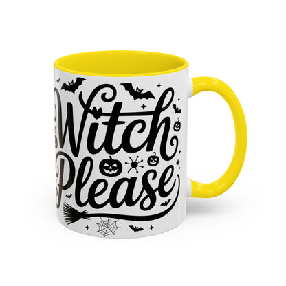 Witch Please Coffee Mug, Halloween Gift, Spooky Decor, Witchcraft Mug, Fall Home Decor, Cute Halloween Present