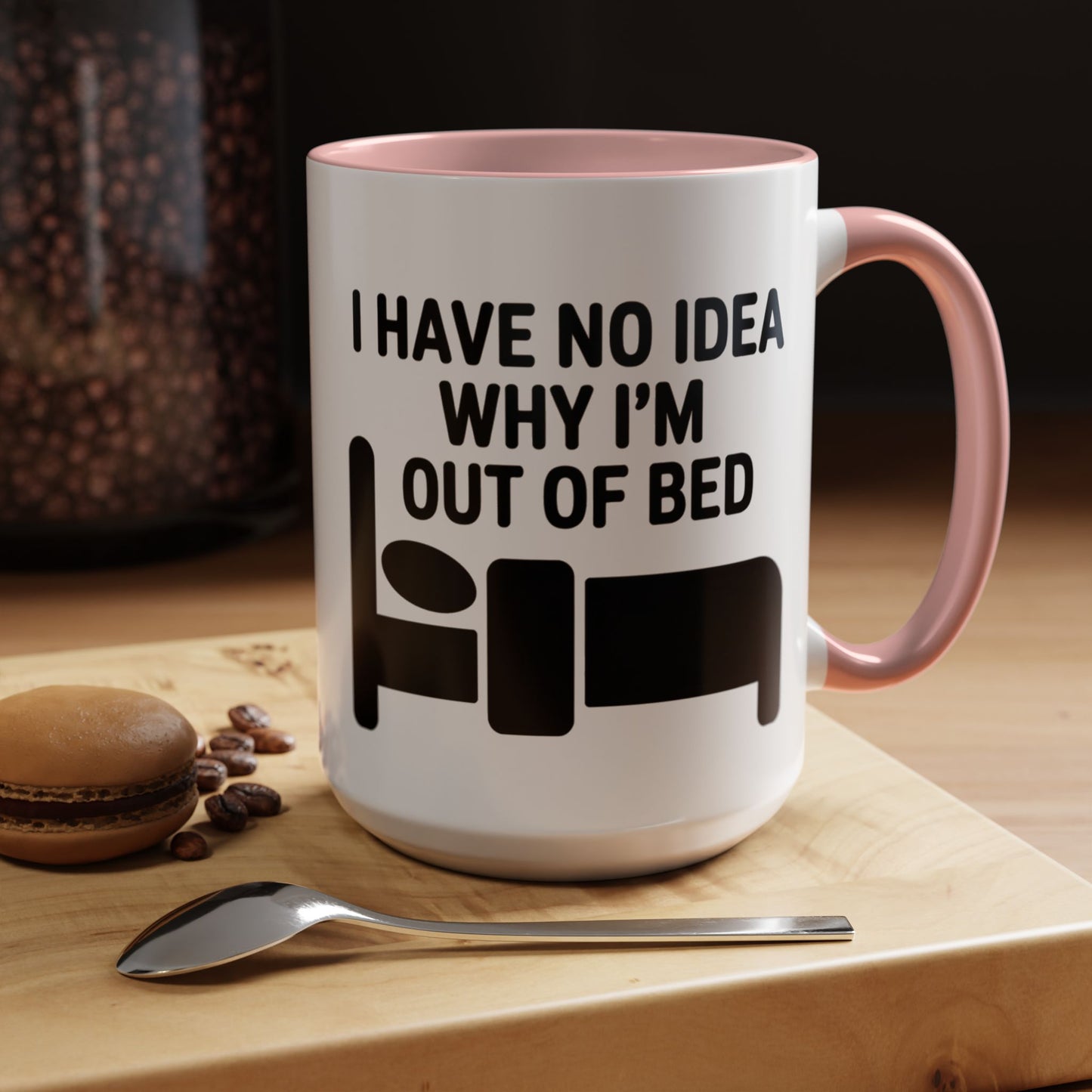 Funny Coffee Mug for Sleepyheads - Perfect Gift for Coffee Lovers, Humor Mug, Bedtime Coffee Cup