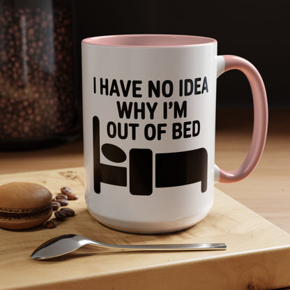 Funny Coffee Mug for Sleepyheads - Perfect Gift for Coffee Lovers, Humor Mug, Bedtime Coffee Cup