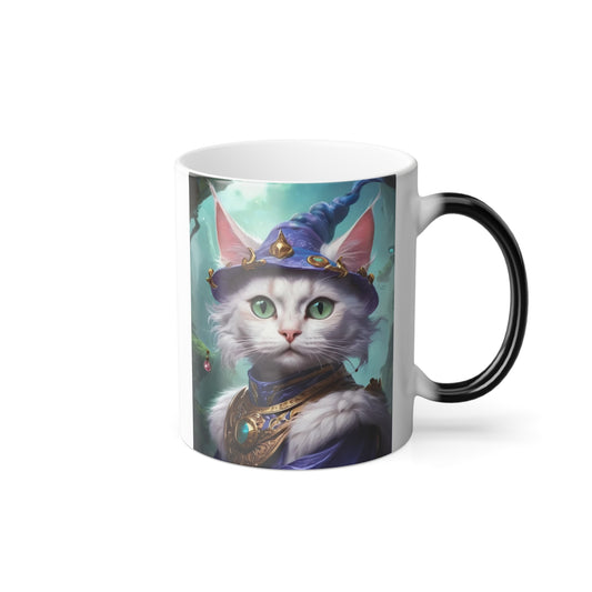 Color Morphing Mug, 11oz Cat Mystic