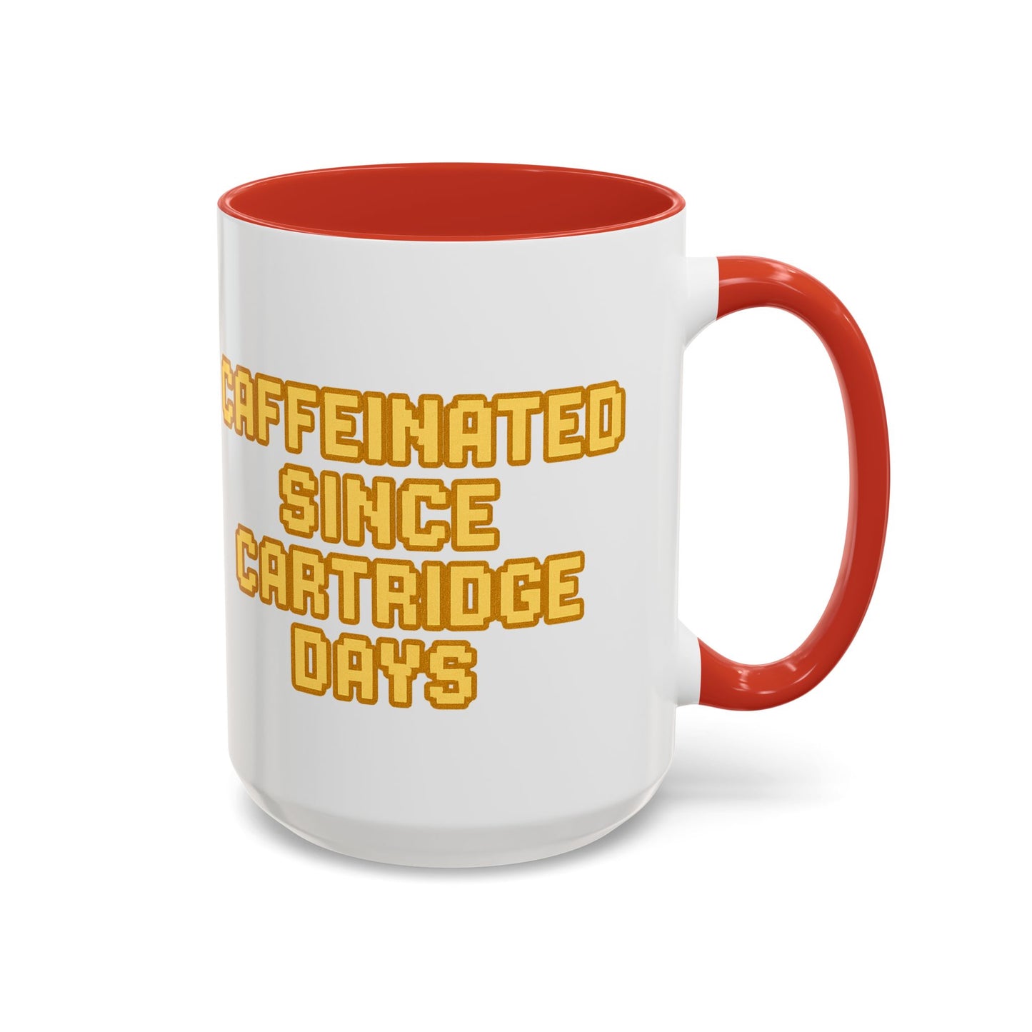 Caffeinated Nostalgia Coffee Mug, Retro Gamer Mug, Gift for Gamers, Fun Coffee Cup, Unique Kitchenware, Video Game Enthusiast