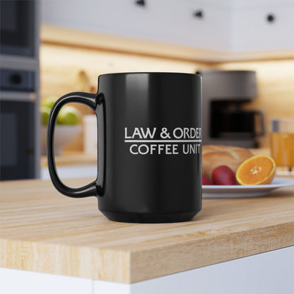 Law & Order Inspired Coffee Mug - Perfect Gift for Fans, 11oz and 15oz Options, Great for Birthdays, Home Office, Collectibles