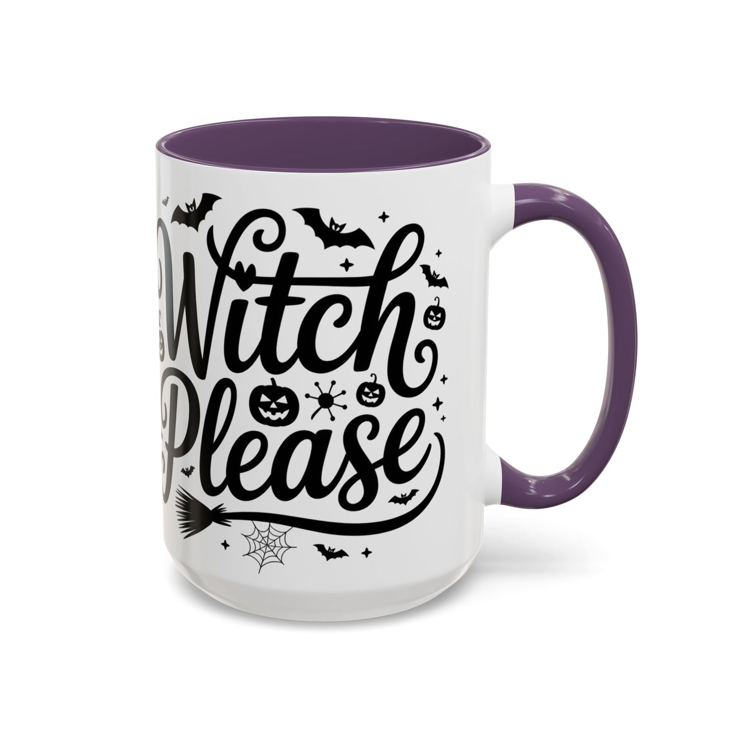 Witch Please Coffee Mug, Halloween Gift, Spooky Decor, Witchcraft Mug, Fall Home Decor, Cute Halloween Present