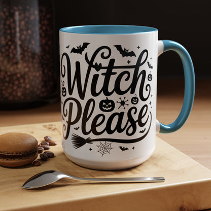Witch Please Coffee Mug, Halloween Gift, Spooky Decor, Witchcraft Mug, Fall Home Decor, Cute Halloween Present